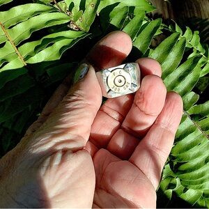 Sterling ring, size 12